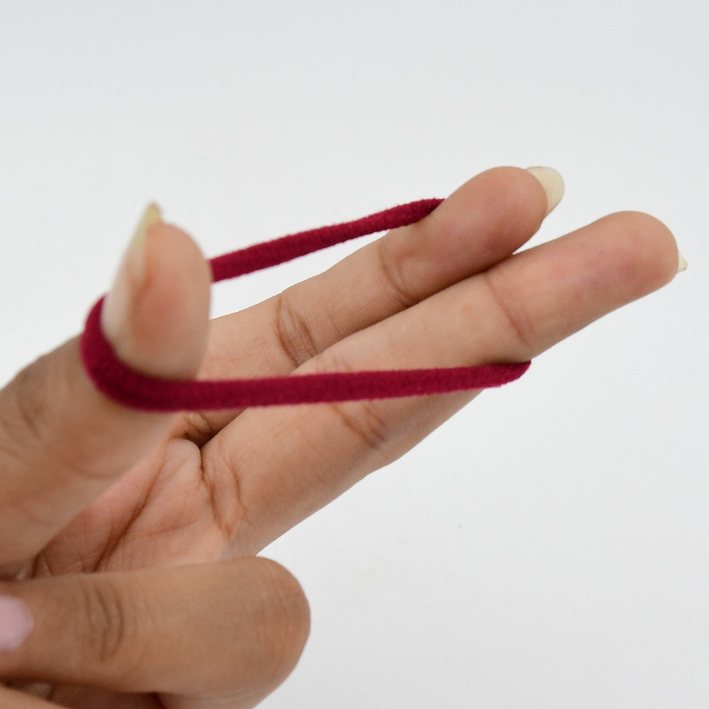 Small Ponytail Holder Bands for Hair Rubber Bands (Pack of 50 / Multicolour), Hair accessories