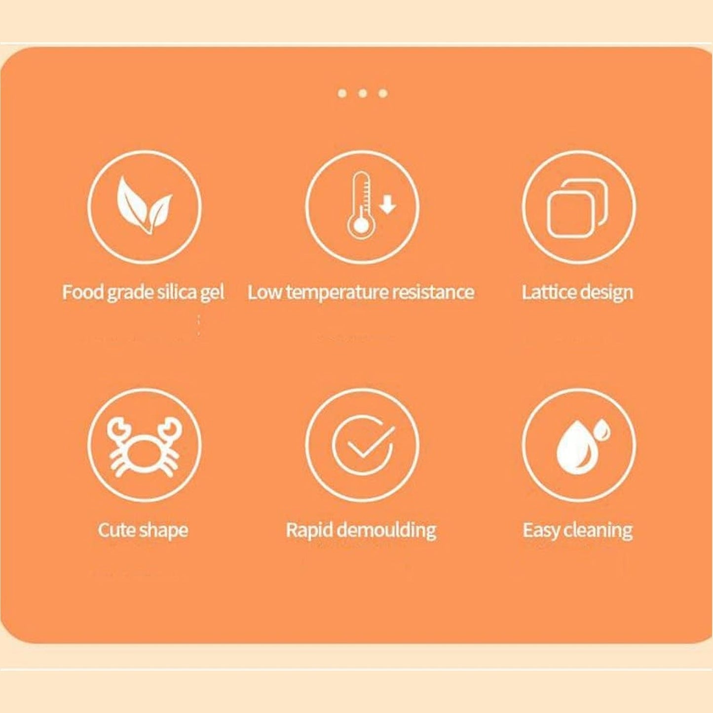 Crab Ice Mold – Silicone Ice Cream & sicle Mold for Kids (1 Pc)