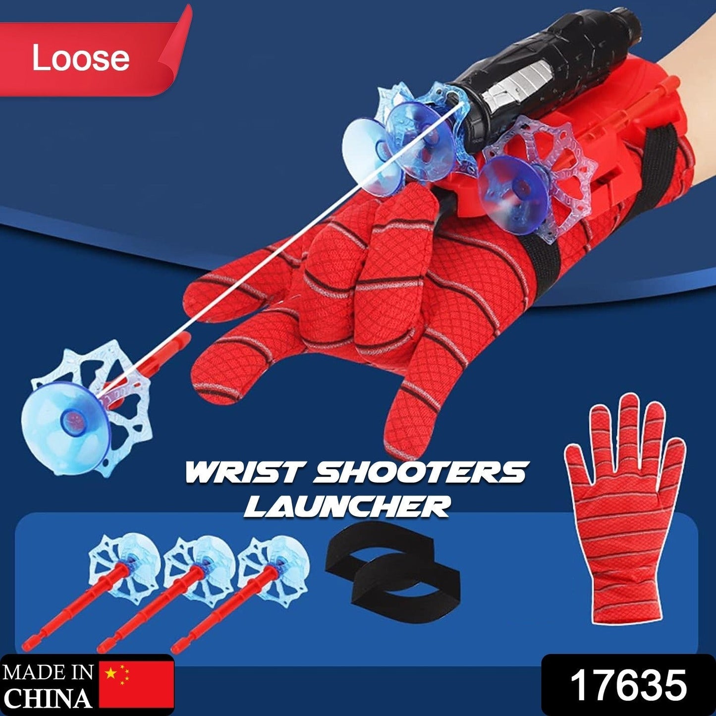 Web Shooter Toy – Superhero Wrist Launcher for Kids Role-Play Fun