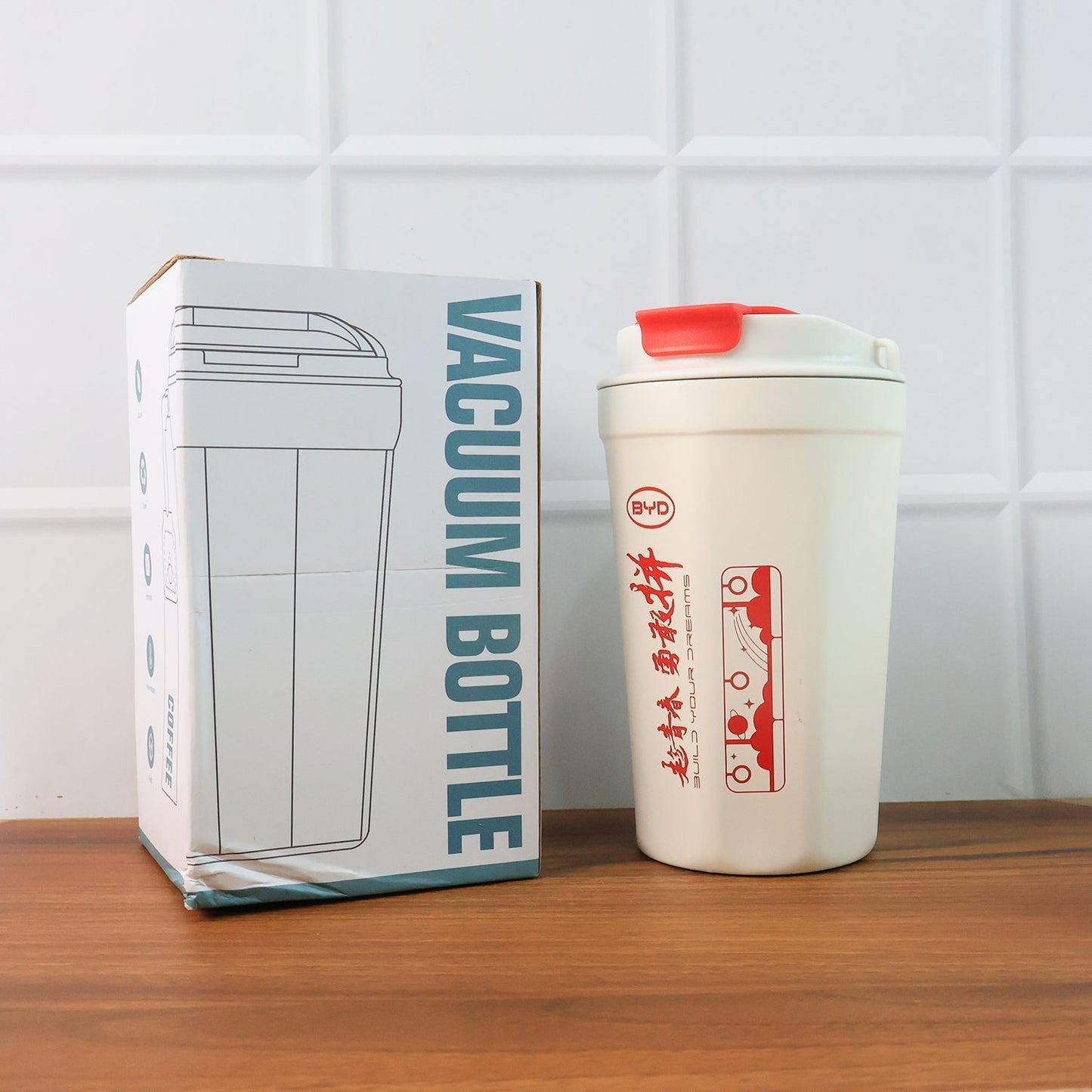 Premium Vacuum Insulated Coffee bottle 500ml Approx (1 Pc)