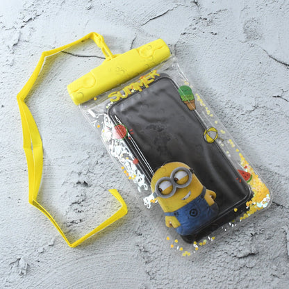 Waterproof Phone Pouch with Belt for All Android & iPhone Models (Mix Color)