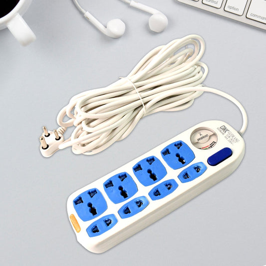 8 socket Heavy Duty Power Extension Board (10 mtr. / 1 Pc)