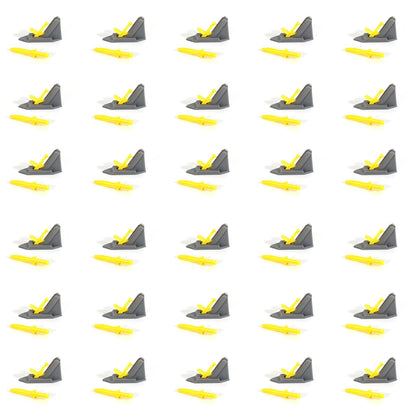 Junior Rocket Launcher Military Theme | Plastic Bullet Toy for Outdoor / Indoor Play (30 Pcs Set)