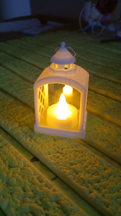 Smokeless Led Light Lantern Lamp, Diwali (1 Pc)