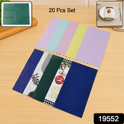 Multi-Design Disposable Food Wrap Sheets