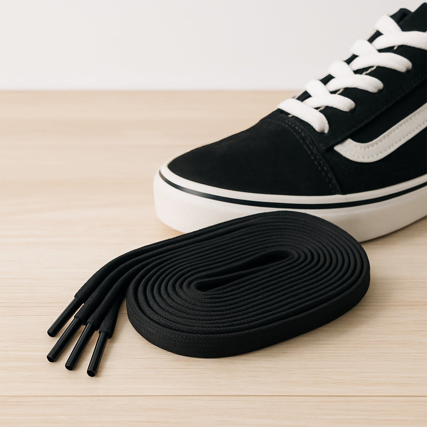 1 Pair Super Quality Flat Shoe laces Sports Shoe Lace for Men & Women running and gym shoelace Flat Sneaker Shoelace Athletic shoe strings for Boots/Sneaker/Work Shoes (1 Pair)