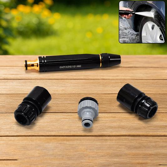 High Pressure Water Gun Nozzle Car Wash Water Gun Nozzle Alloy Garden Nozzle Spray Gun