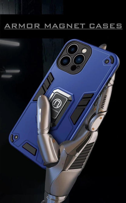 Armor Magnetic Hard Case For Iphone