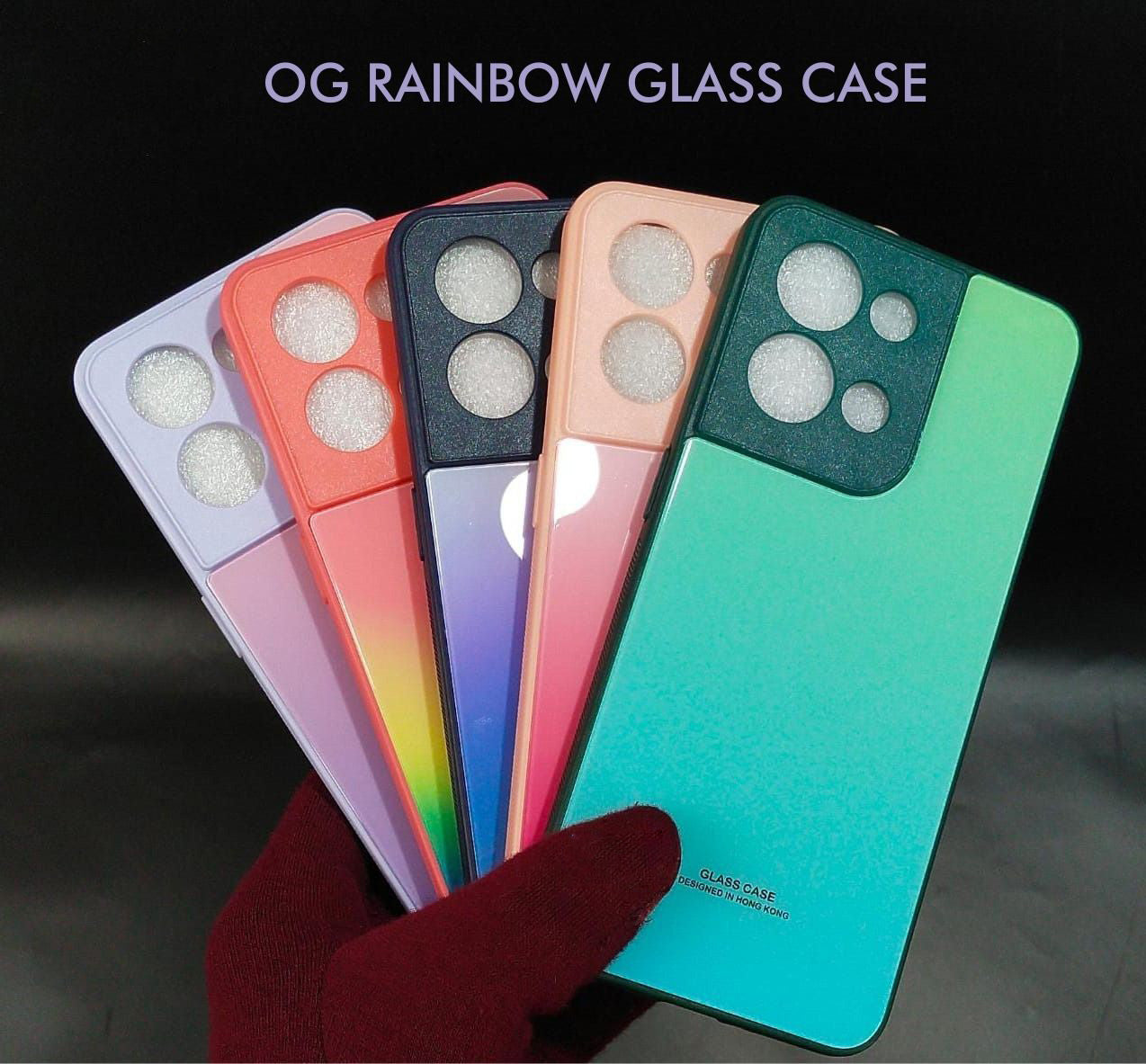 Rainbow Glass Hard Case For Samsung