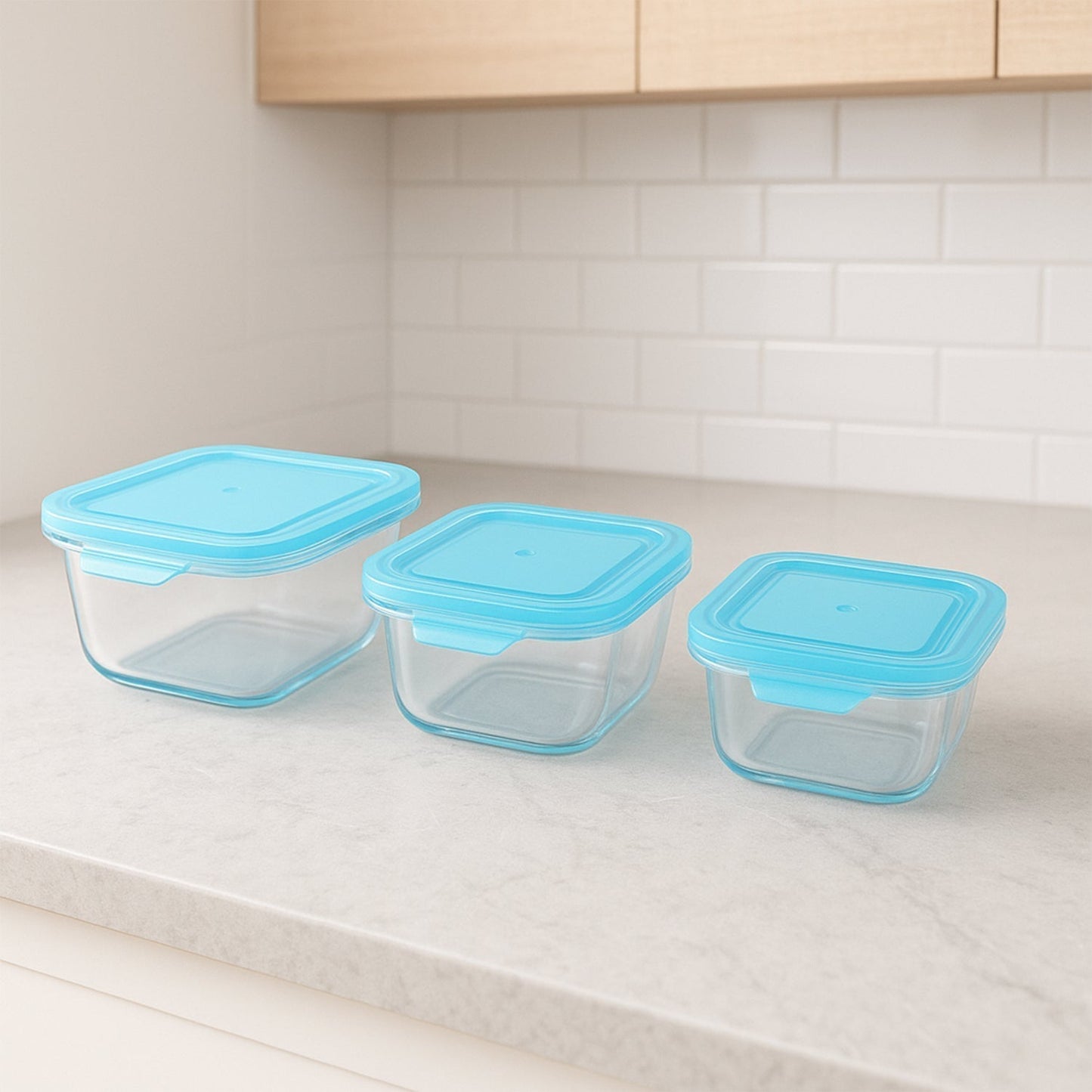 BPA-Free Glass Food Storage Set