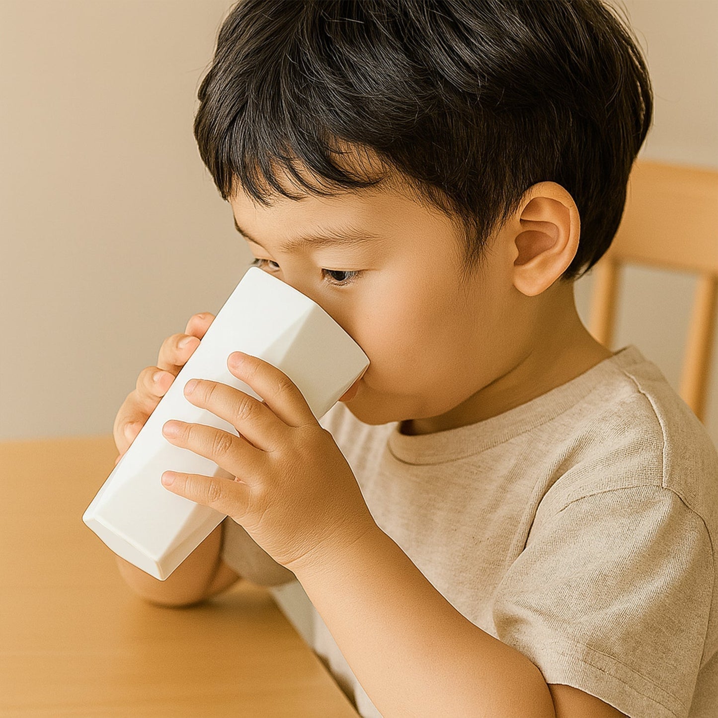 Geometric Plastic Glass Set